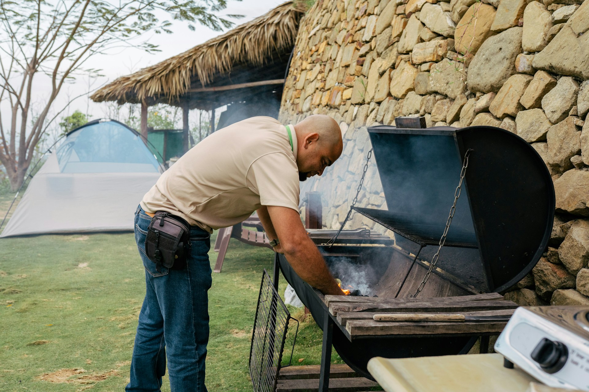 Outdoor Kitchen Grill
