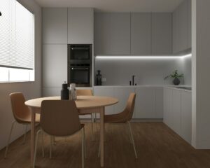 small kitchen interior