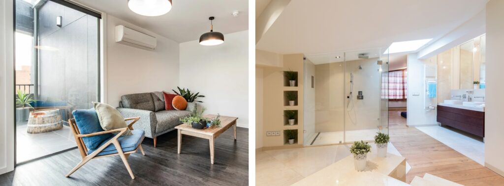 LVP and tile flooring comparison for a Fort Myers bathroom remodel