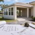 Estero home addition planning with site drawings and measuring tools