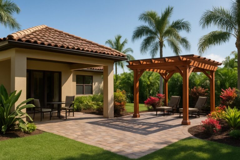 Pergola vs Covered Lanai for Fort Myers Backyards