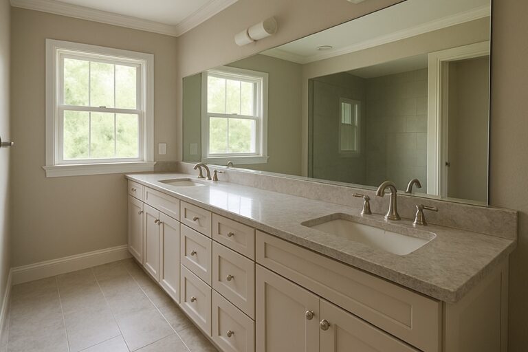 Dual-Vanity Master Bath Layouts for Estero Homes
