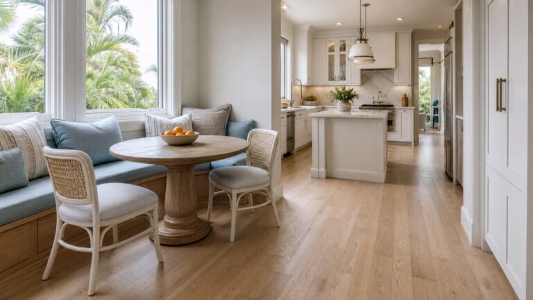 Built-In Breakfast Nook Ideas for Fort Myers Kitchens