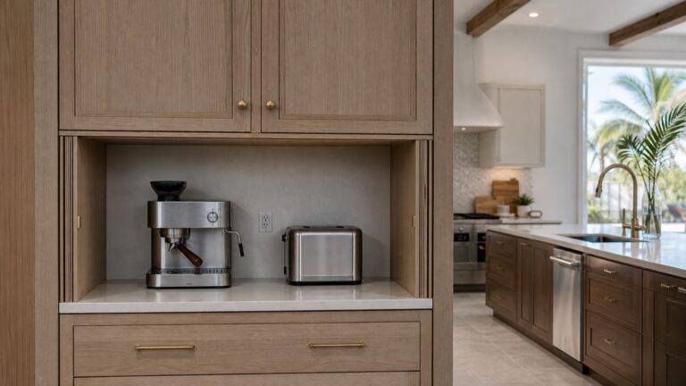 Kitchen Appliance Garage Ideas for Naples Remodels