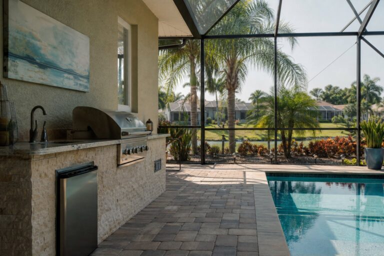 Outdoor Kitchen Additions for Bonita Springs Pool Decks