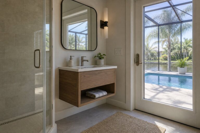 Pool Bath Ideas for Bonita Springs Pool Homes