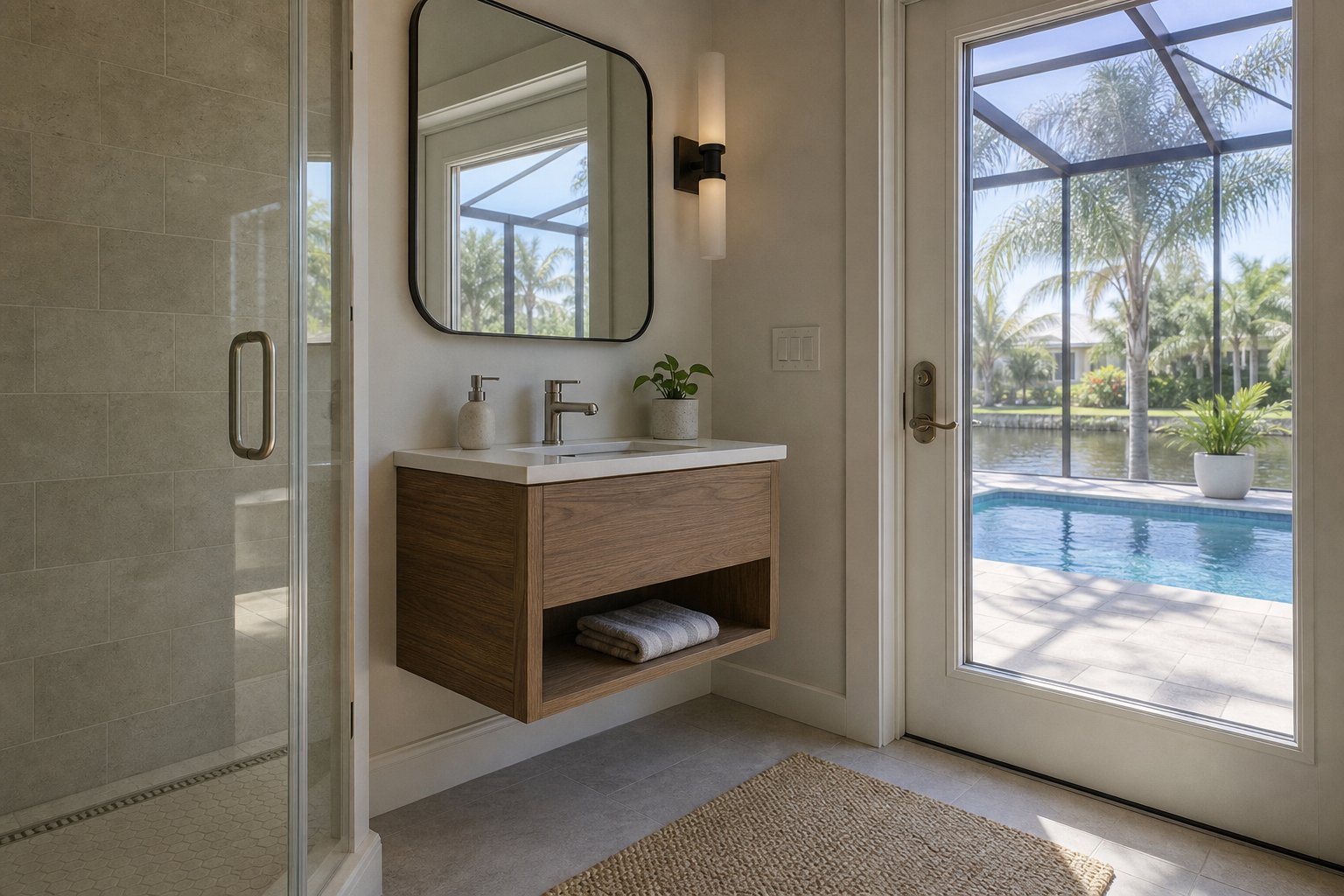 Pool Bath Ideas for Bonita Springs Pool Homes