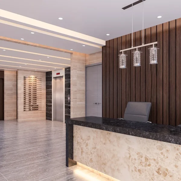 Commercial remodeling waiting area in Fort Myers FL